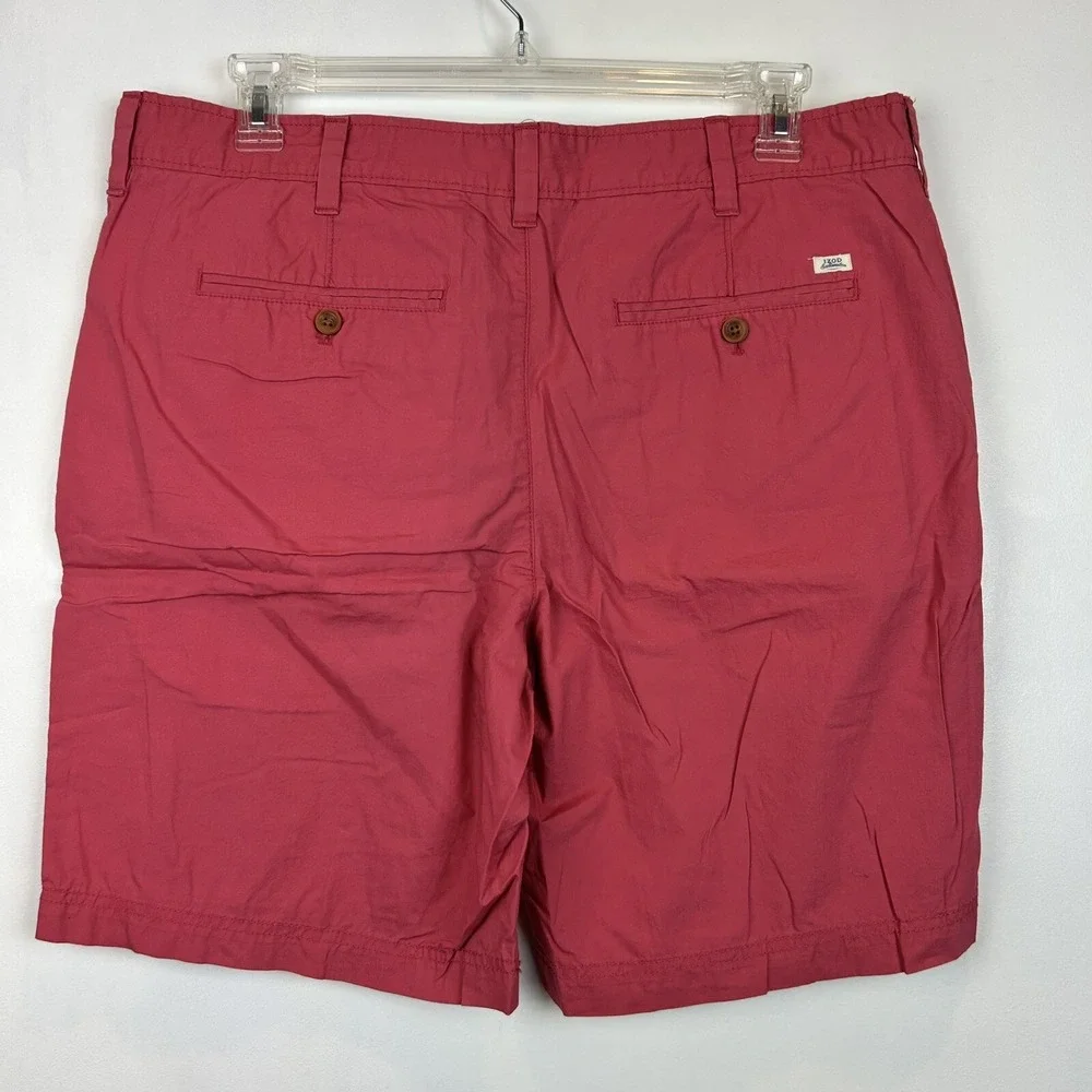 Izod Saltwater Shorts Men 38 Flat Front Lightweight Pockets Lot of 2 Casual Flaw